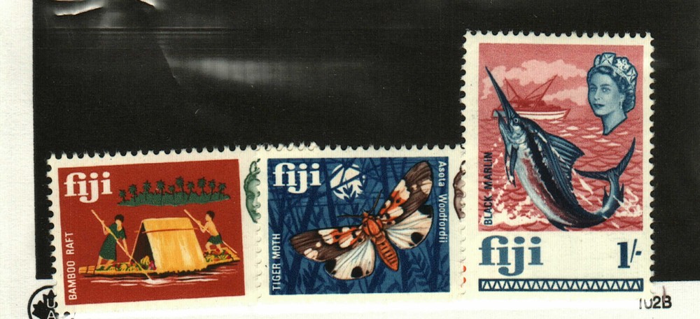Fiji #246-8 MH