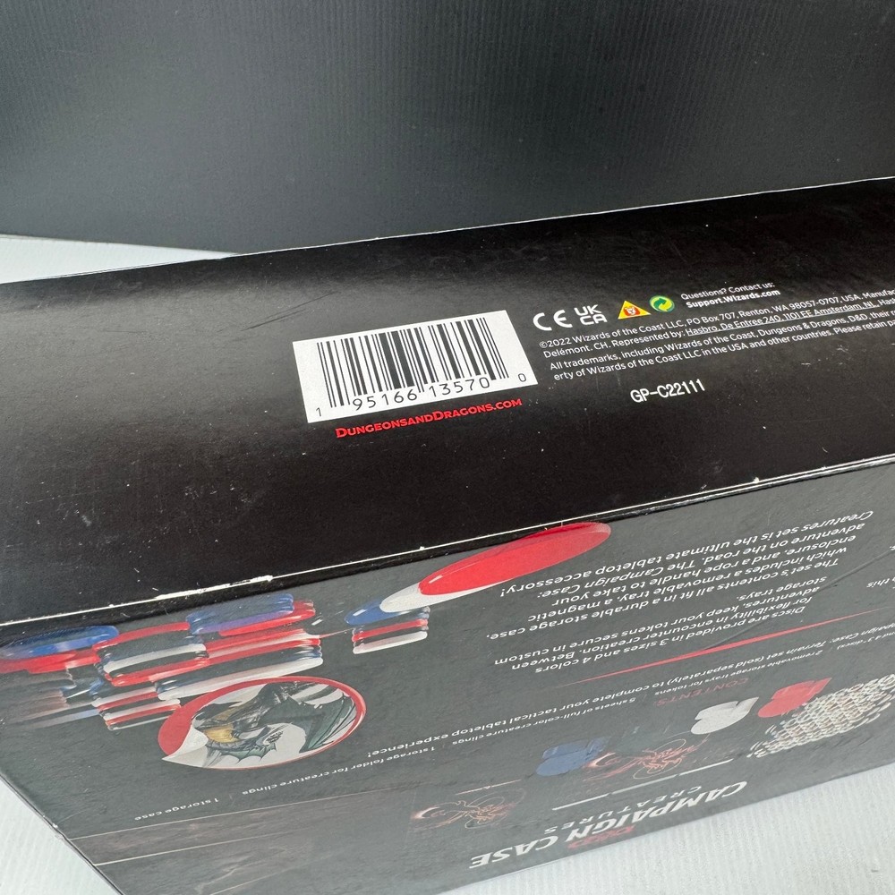 Dungeons & Dragons Campaign Case Creatures Storage Box Set Tokens 2022