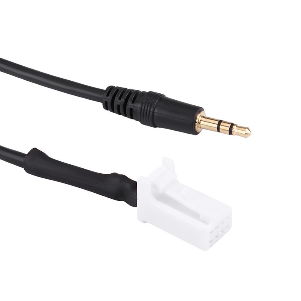 Car Audio AUX Input Cable Adapter 8pin Plug 3.5mm Jack For Swift