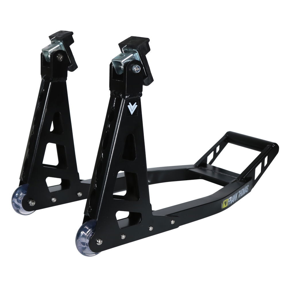 Frank Thomas Aluminium Front Paddock Stand Motorcycle Black