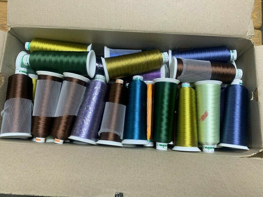 Madeira Rayon Thread Embroidery 2000m to 5000m per cone Multiple Colors