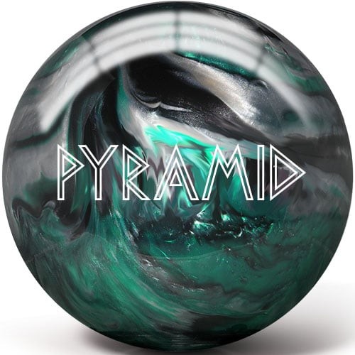 Pyramid Path Emerald/Black/Silver Bowling Ball