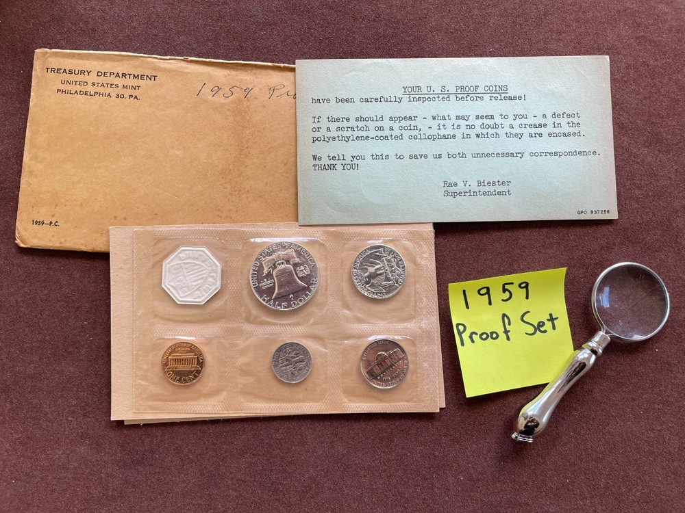 1959 US SILVER PROOF SET