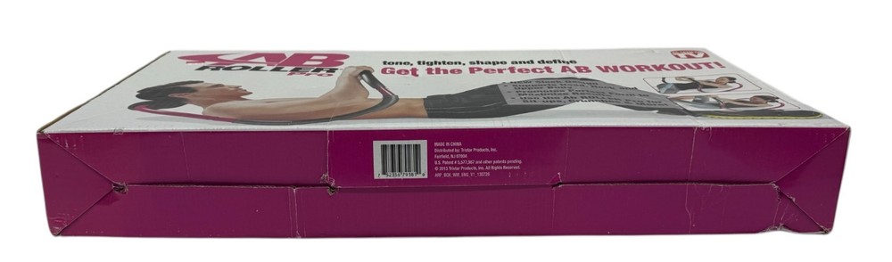 Ab Roller Pro Original Purple Abdominal Exercise Stabilizer Crunch Rocker