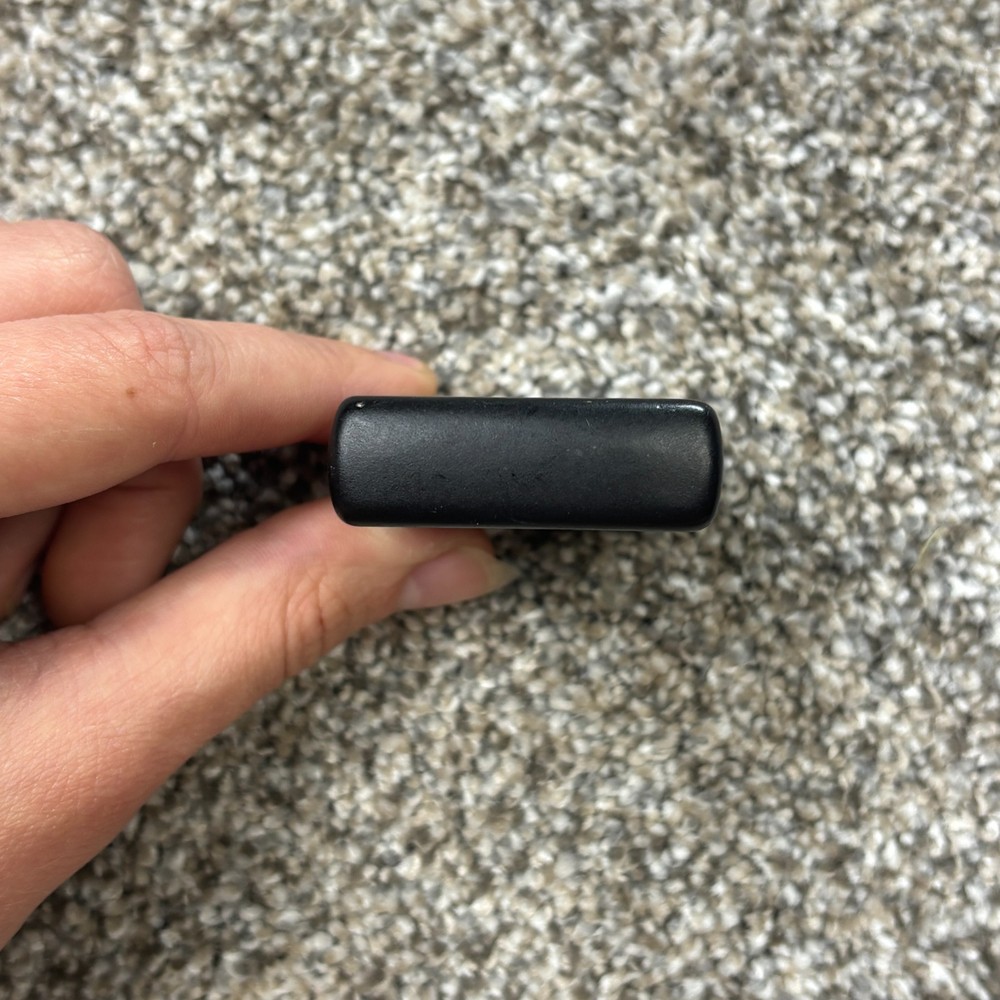 1996 Engraved Zippo Lighter Black and Gold Initials JGB