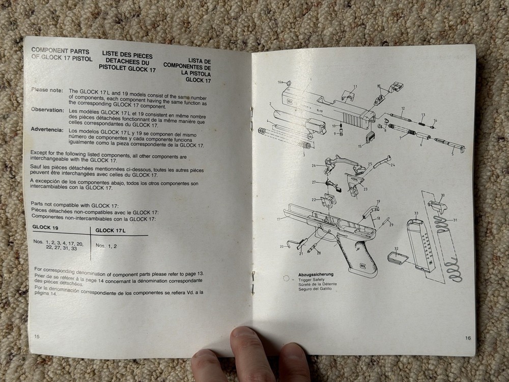1988 Glock Manual
