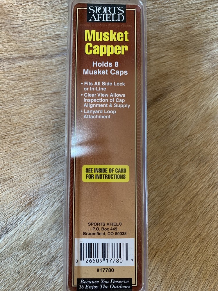 Sports Afield Musket Capper