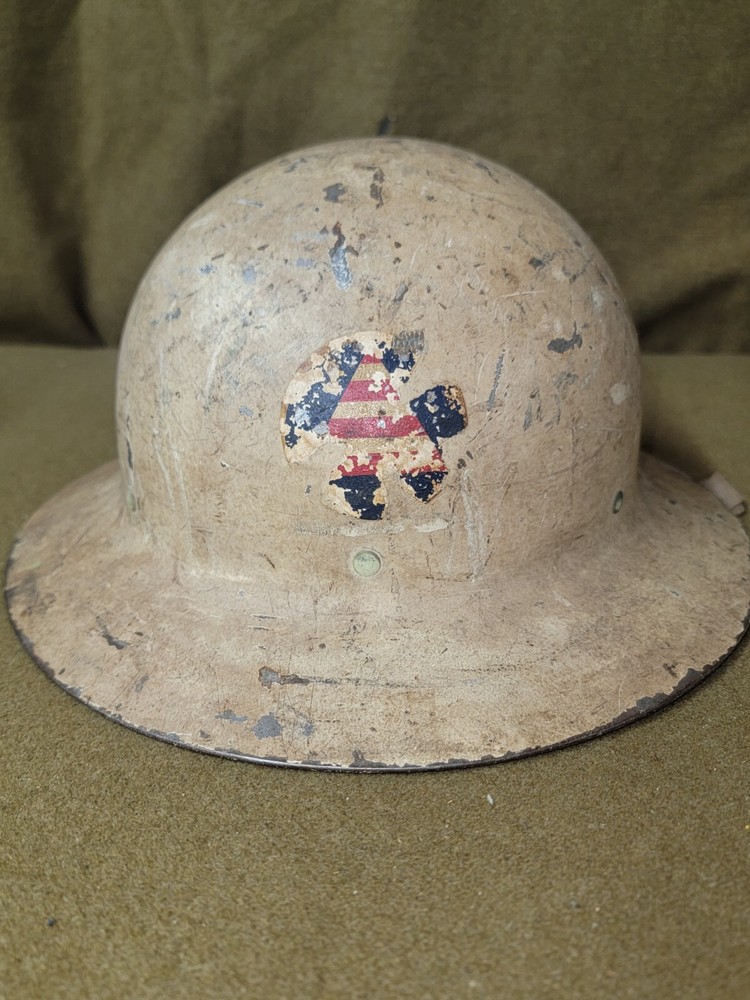 WWII Civil Defense Air Raid Warden Helmet