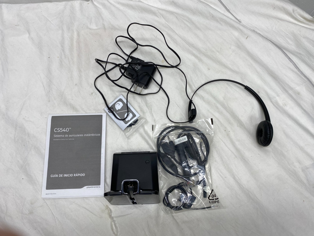 Plantronics CS540/HL10 Wireless Headset System - Black