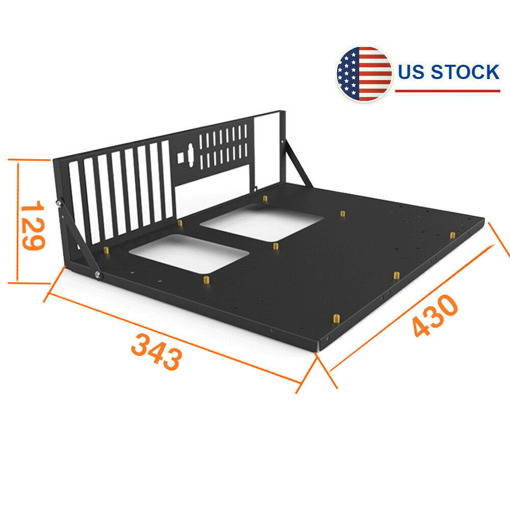 Open Air Frame Mining Rig Bracket For Chassis Computer Case Motherboard EATX