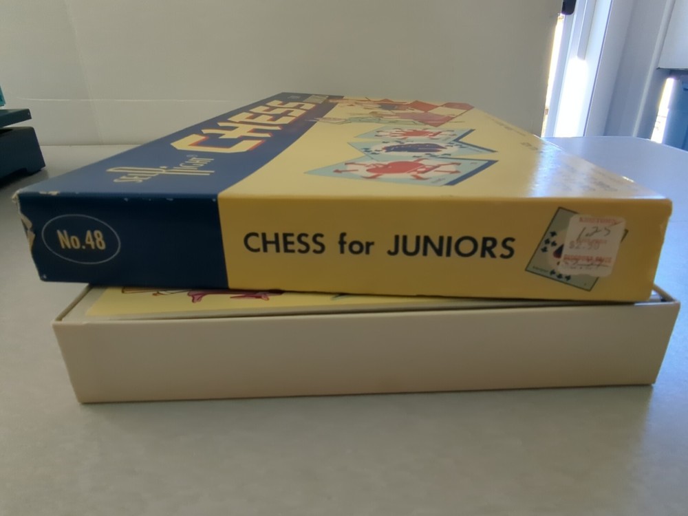 CHESS FOR JUNIORS Complete Unpunched 1963 Selchow & Righter