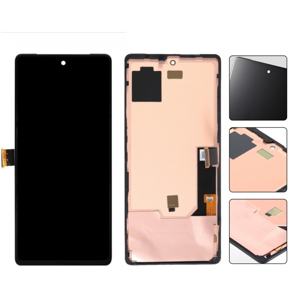 For Google Pixel 7 GQML3 OLED Display LCD Touch Screen Digitizer Assembly Frame