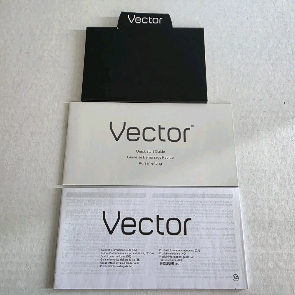 ANKI Vector Quick Start Information Guide Book Pamphlet Replacement