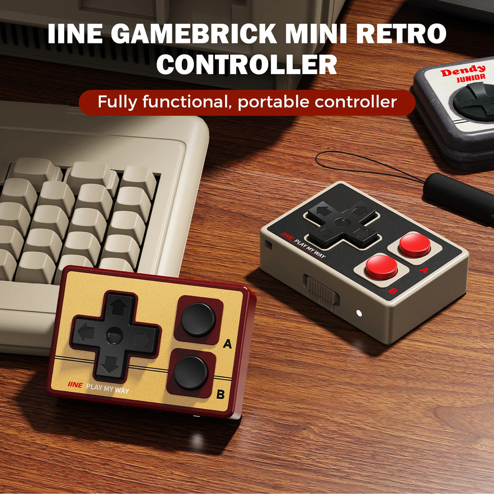 Mini Retro Game Controller for Android iOS Multi-Platform Portable Handle