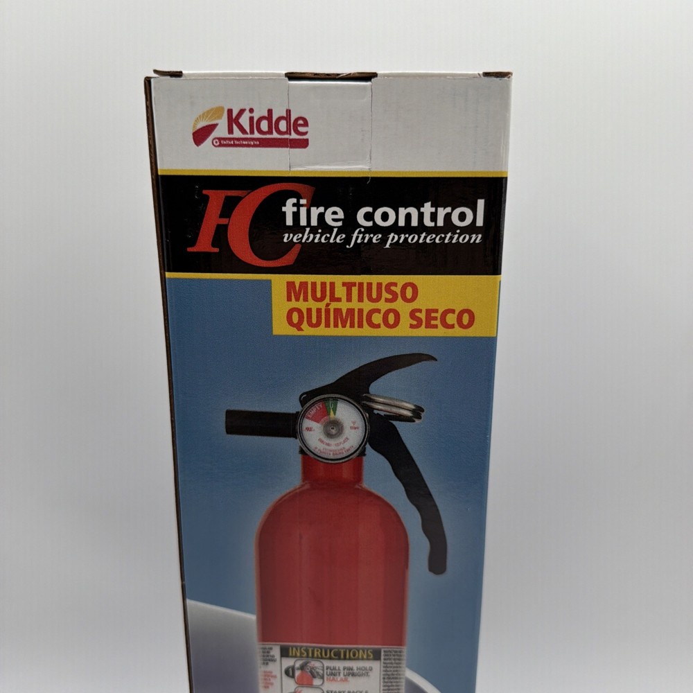 Kidde Class A/B/C Single Use Fire Extinguisher Model# 440162MTL