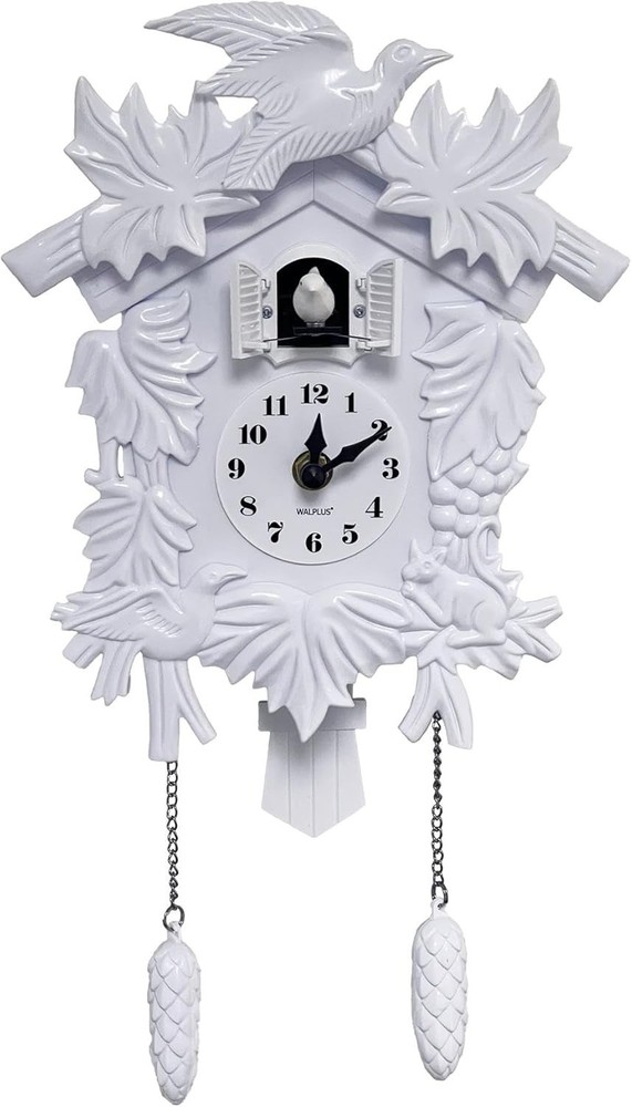 Unique Vintage Cuckoo Clock - Features Night/Day Modes and Adjustable Chime