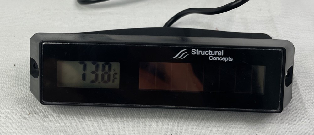 Structural Concepts 30806 Thermometer with Sensor, Digital