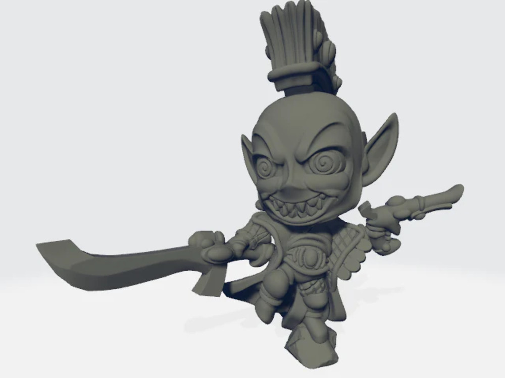 Grimdark Cuteness - Juggler #1