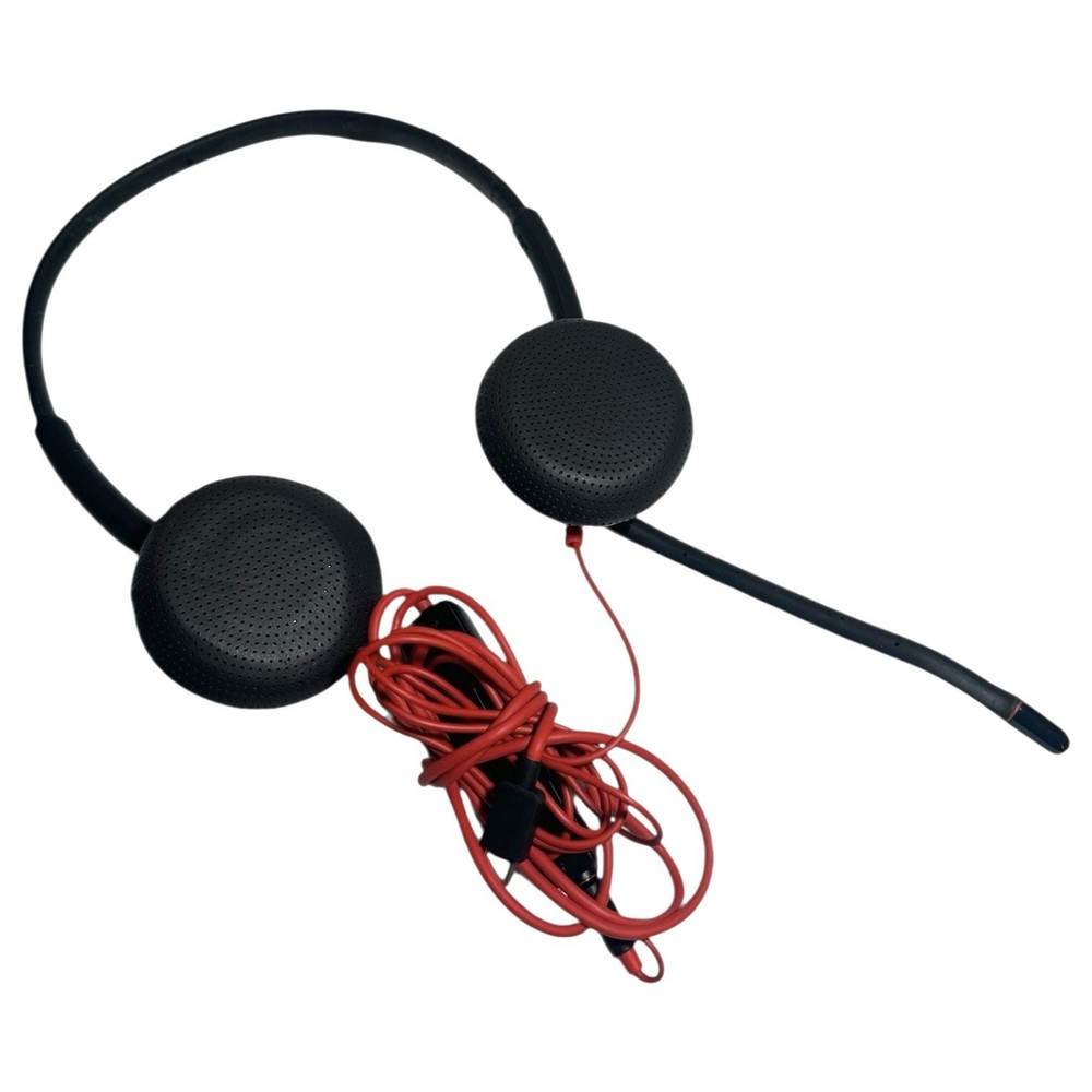 NICE Plantronics Blackwire C3200 USB Headset PC Gaming W/ Microphone