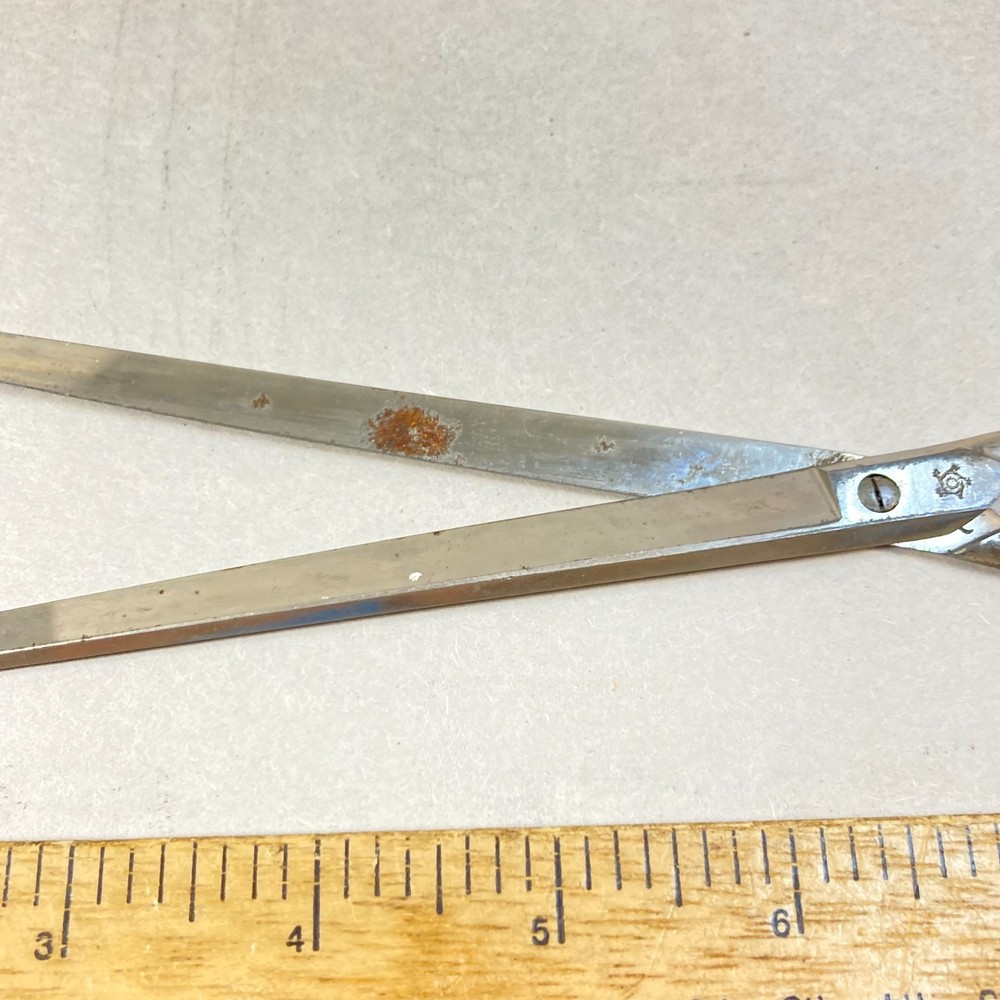 Vintage Long Blade Scissors 6" Blade