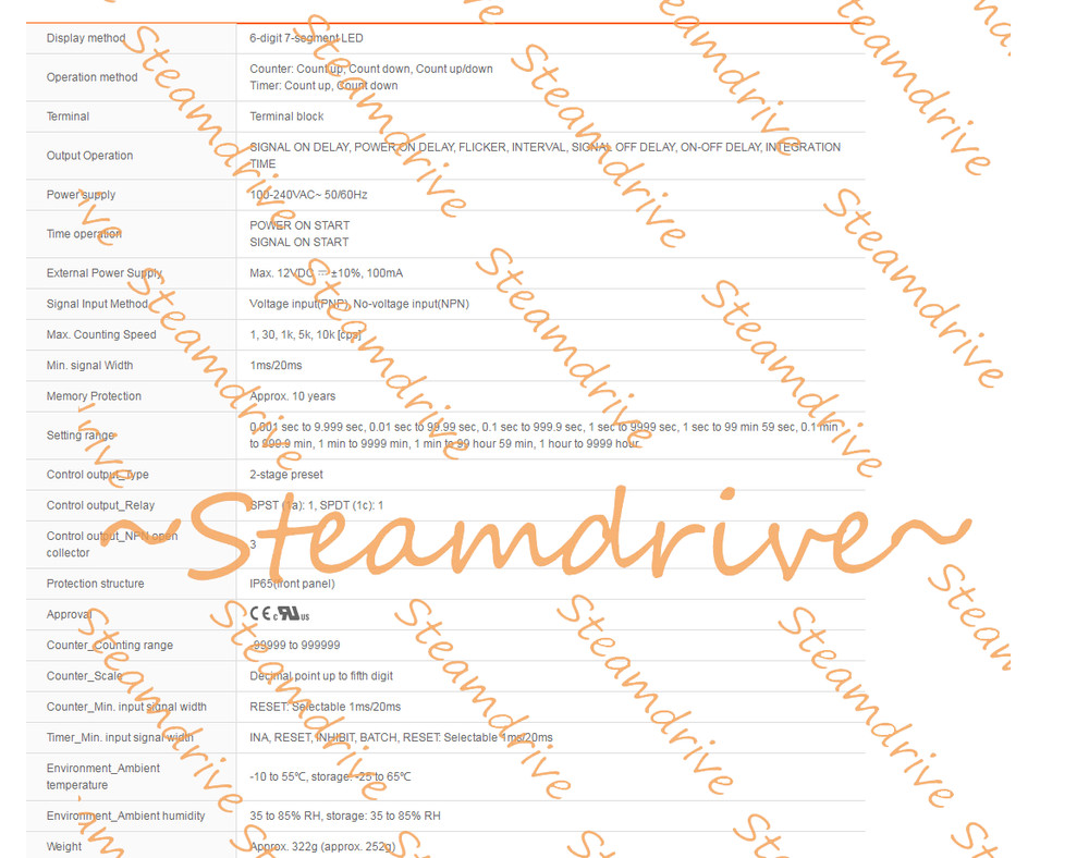 Autonics CT6M-2P4 Counters Standard Type New 1PCS 1PCS