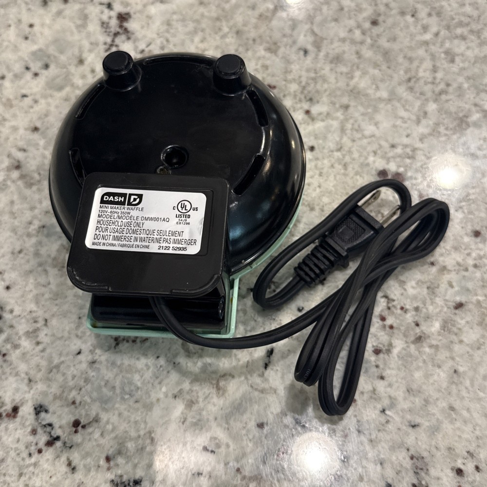 Dash Mini Waffle Maker Breakfast Egg Chaffle