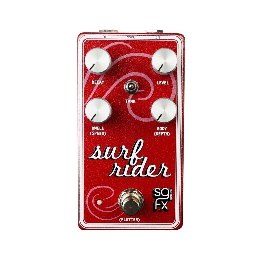 Solid Gold FX Surf Rider IV - Red Sparkle