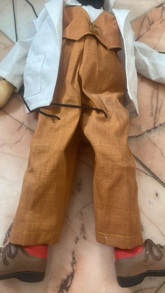 Albert Einstein Marionette Puppet Doll
