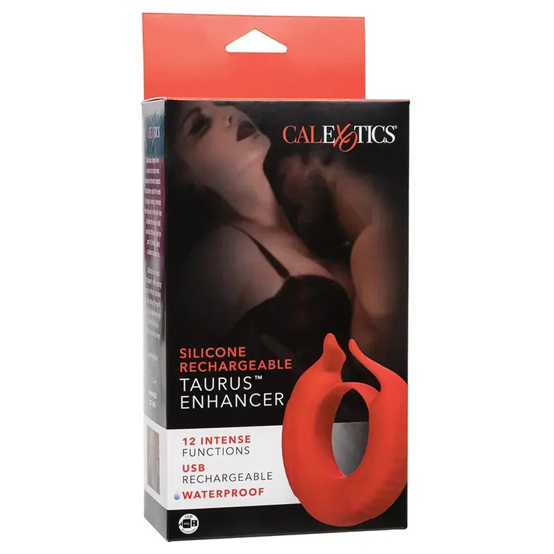 silicone rechargeable taurus enhancer