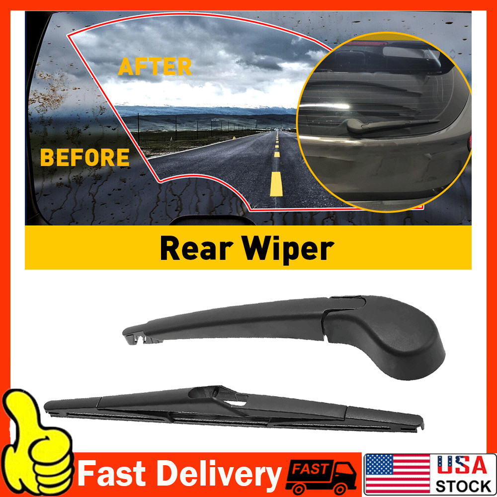 Rear Wiper Arm & Blade For 2012-2018 Ford hatchback Focus Back Windshield Wiper