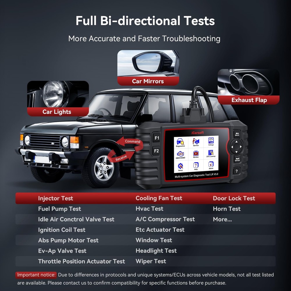 iCarsoft LR V3.0 for LandRover/Jaguar