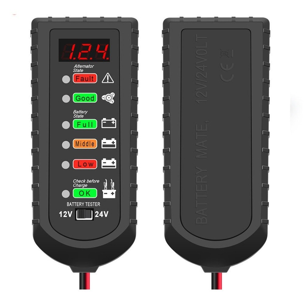 Alternator Tester Ergonomic Design Excellent Conductivity Intuitive Display