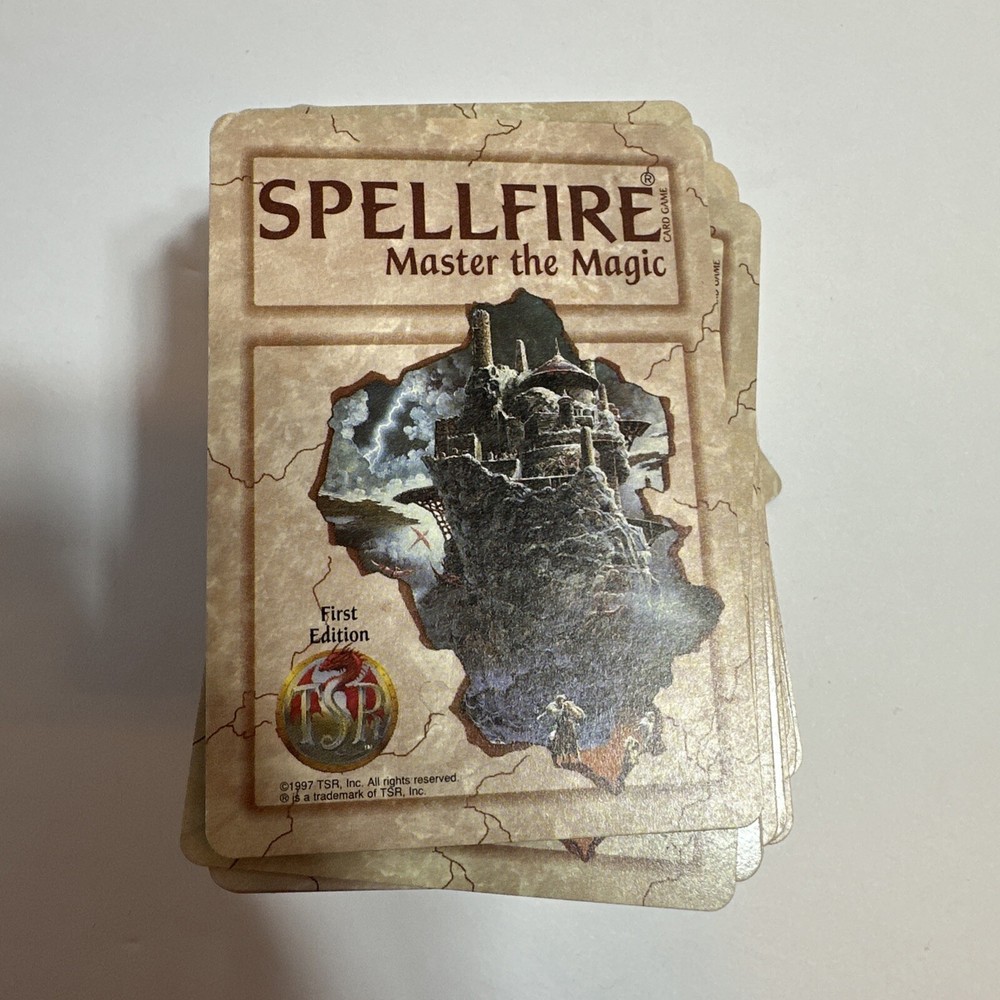 Spellfire - Master the Magic | 1st edition 182 Card Lot