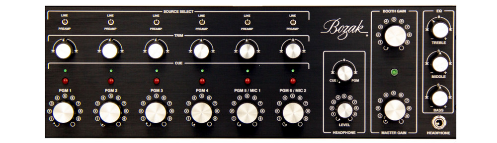 BOZAK DJ MIXER Rotary (Open Box)