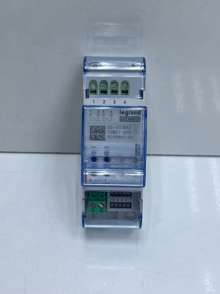 LEGRAND 038 42 DIN ACTUATOR 2 RELAYS