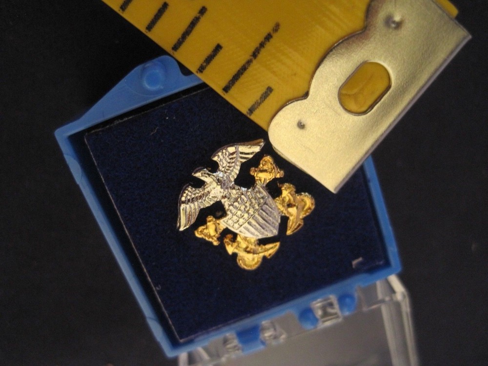 Military Pin Navy w/ Plastic Box