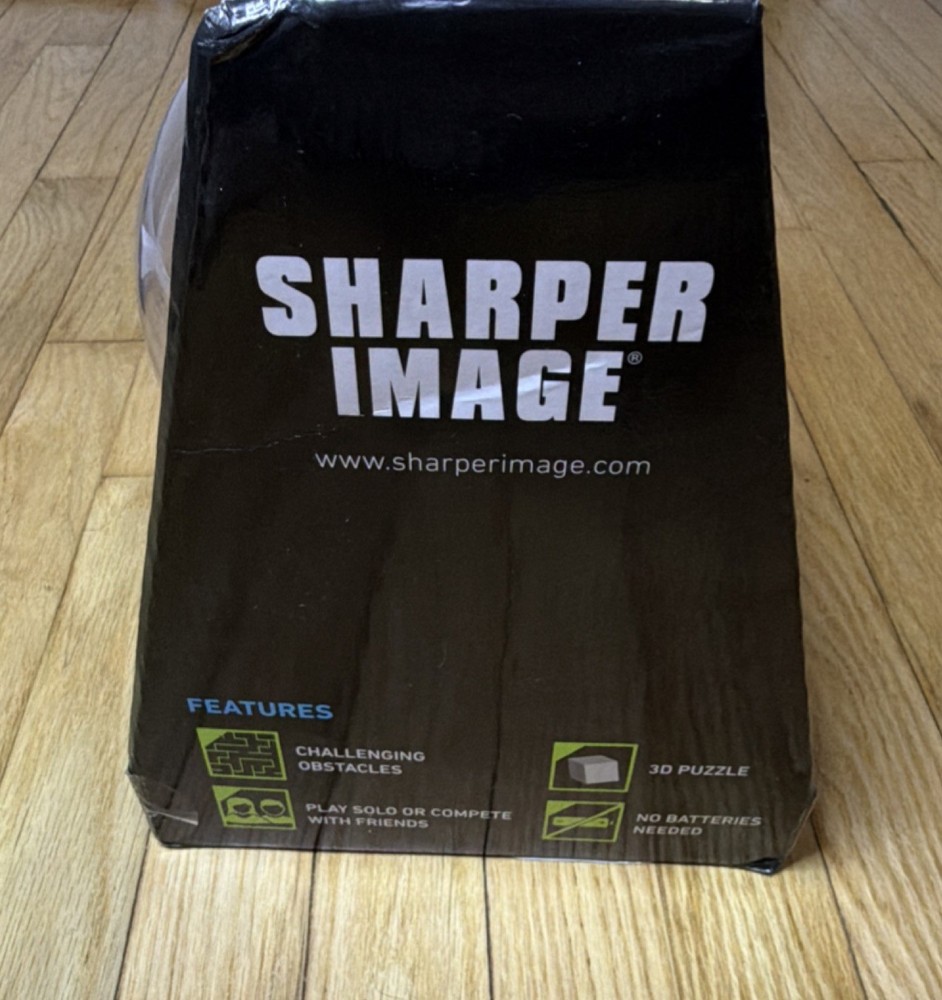 Sharper Image Space Challenge Maze Globe 3D Puzzle 100 Obstacles Multicolor
