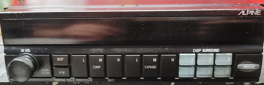 Alpine 3617 Digital Field Processor (Not working)
