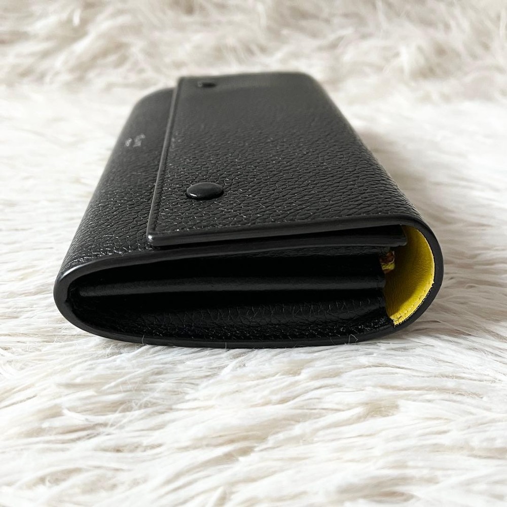 CELINE Large Flap Multi Function Long Wallet From Japan