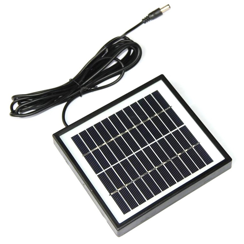 Convenient Charging Solution Lightweight 12V Solar Panel with Long Cable