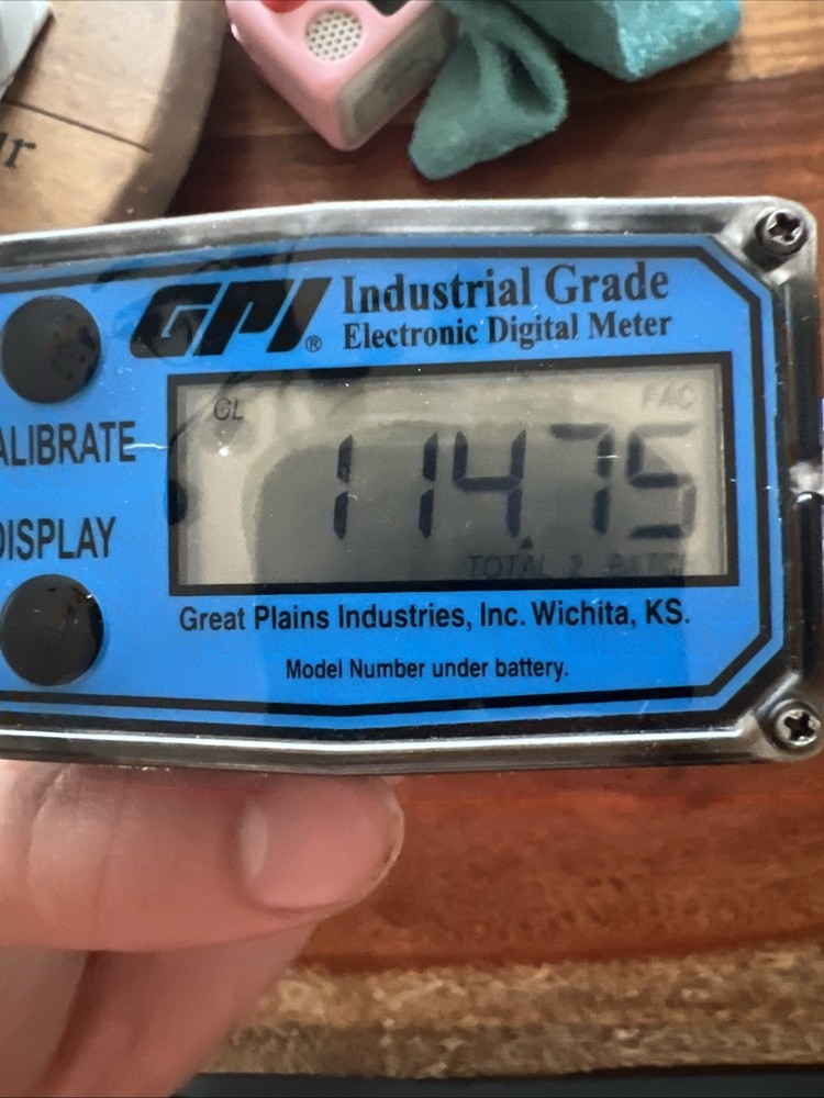 GPI Industrial Grade Electric Digital Meter