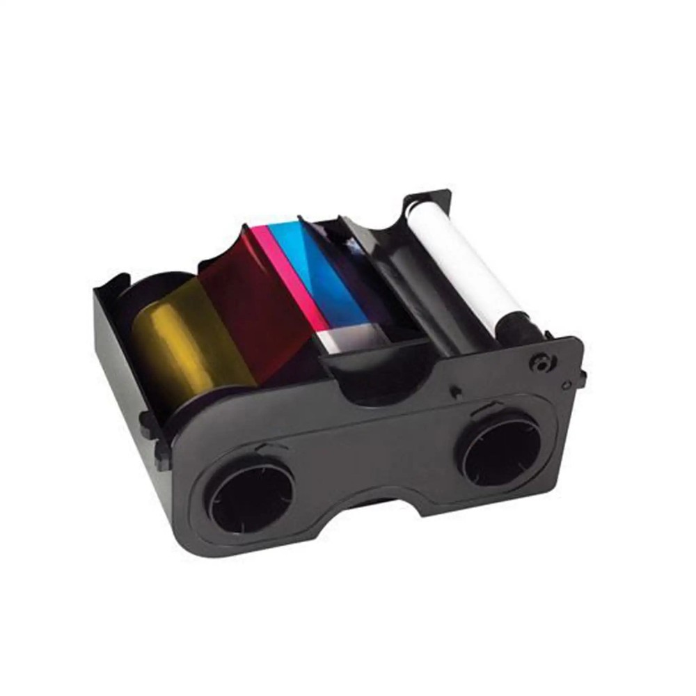 Fargo 45014 Half Panel YMCKO Ribbon - 350 Prints, Cost-Effective