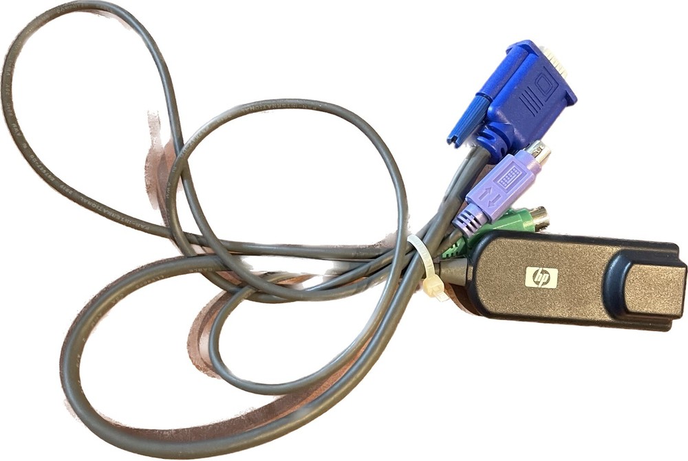 HP 520-290-509 KVM Interface Adapter Cable PLX1-0410