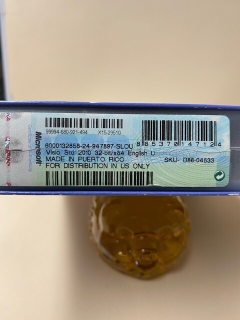 Microsoft Visio Standard 2010_Retail Box_Full Version