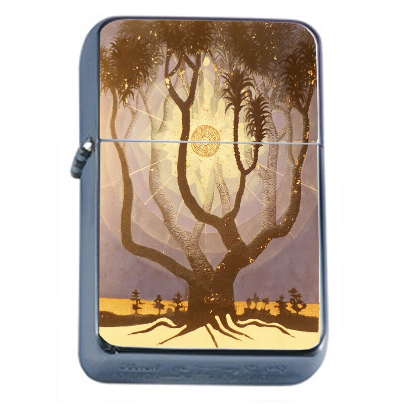 Tree Light Em1 Flip Top Oil Lighter Windproof