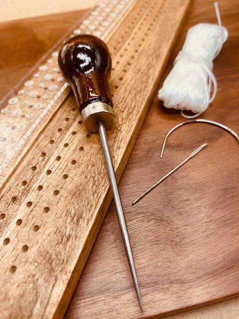 Bookbinding Japanese Stab Binding Wood Tool.