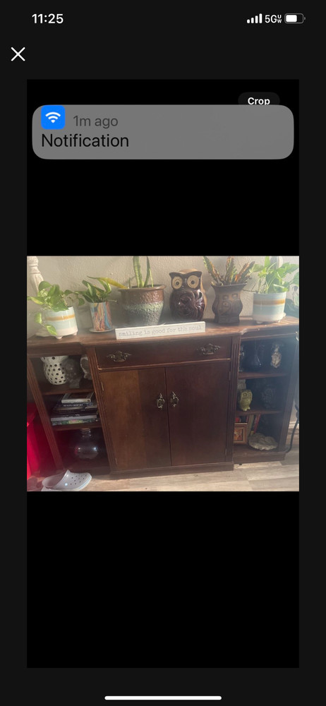 antique bar- dresser solid wood