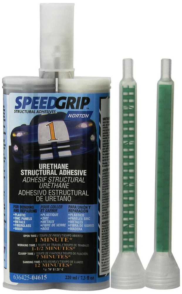 Norton 04615 SPEEDGRIP Urethane Structural Adhesive (220 mL)