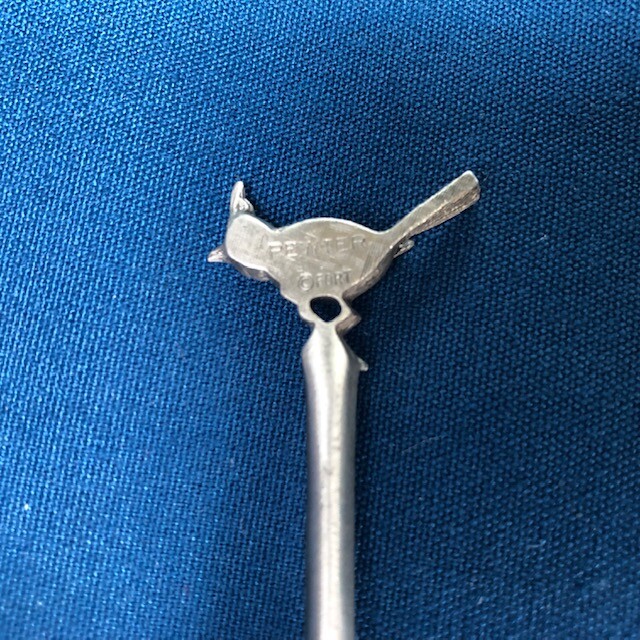 Ohio Miniature Pewter Collectable Spoon