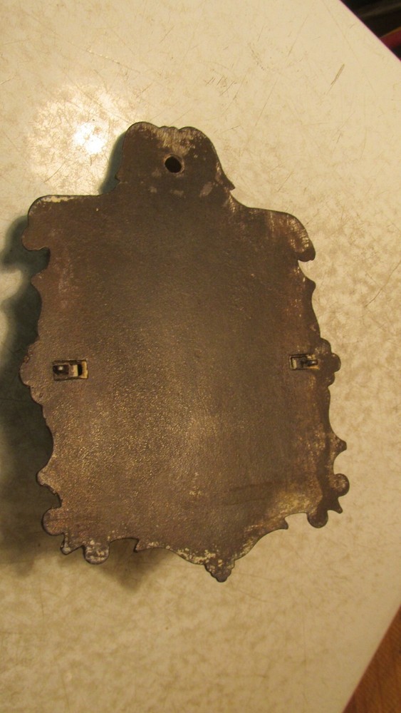 Antique Cast Iron Wall Match Holder